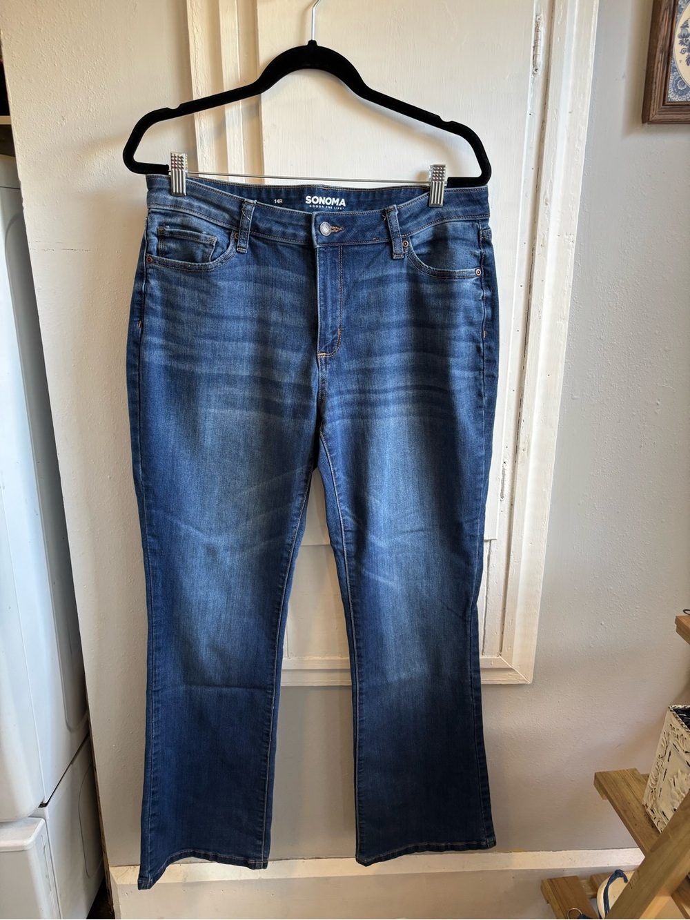 Sonoma Women's Medium Blue Boot Cut Jeans